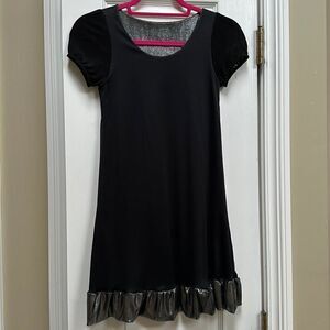 Reversible adorable silver/black dress